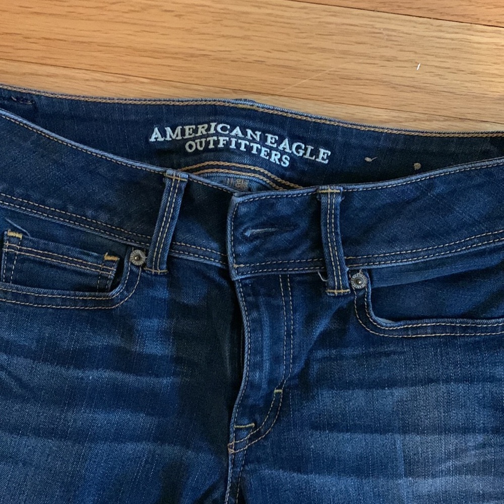 American Eagle Flare Jeans Size 2 Short - Picture 2 of 4